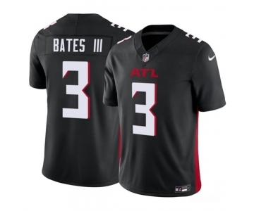 Men's Atlanta Falcons #3 Jessie Bates III Black 2023 F.U.S.E. Vapor Untouchable Limited Football Stitched Jersey