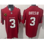 Men's Atlanta Falcons #3 Jessie Bates III Red 2026 New F.U.S.E. 4-Star C Patch Vapor Untouchable Limited Football Stitched Jersey Men's Atlanta Falcons #3 Jessie Bates III Red 2026 New F.U.S.E. 4-Star C Patch Vapor Untouchable Limited Football Stitched Jersey