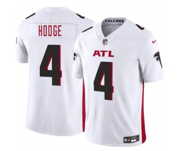 Men's Atlanta Falcons #4 KhaDarel Hodge White 2025 F.U.S.E. Vapor Untouchable Limited Football Stitched Jersey