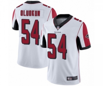 Men's Atlanta Falcons #54 Foye Oluokun White Vapor Untouchable Limited Player Football Jersey