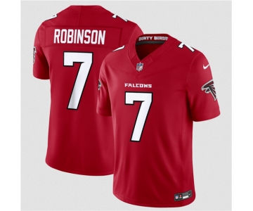 Men's Atlanta Falcons #7 Bijan Robinson Red 2026 New F.U.S.E. Vapor Untouchable Limited Football Stitched Jersey