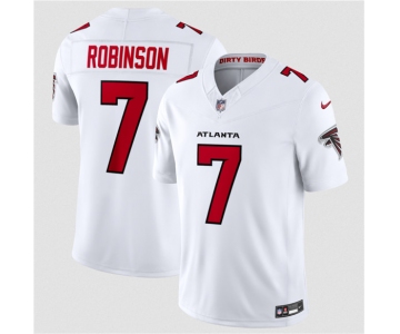 Men's Atlanta Falcons #7 Bijan Robinson White 2026 New F.U.S.E. Vapor Untouchable Limited Football Stitched Jersey
