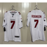 Men's Atlanta Falcons #7 Bijan Robinson White 2026 New Vapor Untouchable Limited Football Stitched Jersey Men's Atlanta Falcons #7 Bijan Robinson White 2026 New Vapor Untouchable Limited Football Stitched Jersey