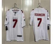Men's Atlanta Falcons #7 Bijan Robinson White 2026 New Vapor Untouchable Limited Football Stitched Jersey Men's Atlanta Falcons #7 Bijan Robinson White 2026 New Vapor Untouchable Limited Football Stitched Jersey