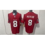 Men's Atlanta Falcons #8 Kyle Pitts Sr. Red 2026 New F.U.S.E. Vapor Untouchable Limited Football Stitched Jersey