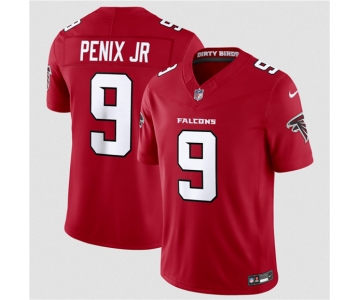 Men's Atlanta Falcons #9 Michael Penix Jr. Red 2026 New F.U.S.E. Vapor Untouchable Limited Football Stitched Jersey