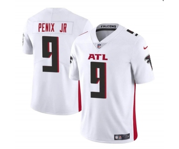 Men's Atlanta Falcons #9 Michael Penix Jr White 2024 Draft Vapor Untouchable Limited Football Stitched Jersey