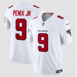 Men's Atlanta Falcons #9 Michael Penix Jr. White 2026 New F.U.S.E. Vapor Untouchable Limited Football Stitched Jersey
