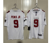 Men's Atlanta Falcons #9 Michael Penix Jr. White 2026 New Vapor Untouchable Limited Football Stitched Jersey Men's Atlanta Falcons #9 Michael Penix Jr. White 2026 New Vapor Untouchable Limited Football Stitched Jersey