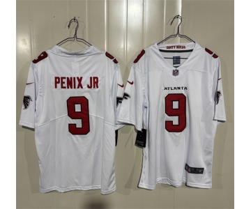 Men's Atlanta Falcons #9 Michael Penix Jr. White 2026 New Vapor Untouchable Limited Football Stitched Jersey
