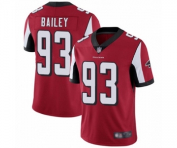 Men's Atlanta Falcons #93 Allen Bailey Red Team Color Vapor Untouchable Limited Player Football Jersey
