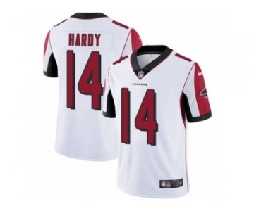 Men's Nike Atlanta Falcons #14 Justin Hardy Vapor Untouchable Limited White NFL Jersey