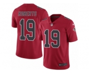 Men's Nike Atlanta Falcons #19 Andre Roberts Limited Red Rush NFL Jersey
