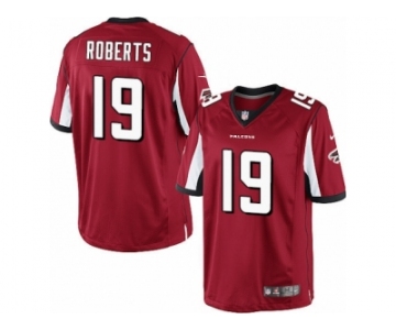 Men's Nike Atlanta Falcons #19 Andre Roberts Limited Red Team Color NFL Jersey