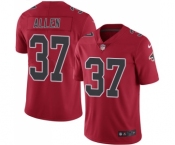 Men's Nike Atlanta Falcons #37 Ricardo Allen Limited Red Rush Vapor Untouchable NFL Jersey