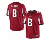 Men's Nike Atlanta Falcons #8 Matt Schaub Limited Red Team Color NFL Jersey