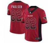 Men's Nike Atlanta Falcons #82 Logan Paulsen Limited Red Rush Drift Fashion NFL Jersey