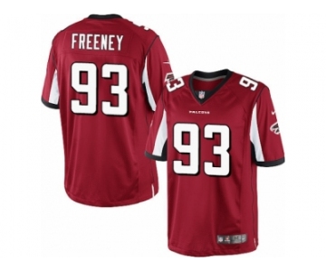 Men's Nike Atlanta Falcons #93 Dwight Freeney Limited Red Team Color NFL Jersey