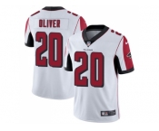 Nike Atlanta Falcons #20 Isaiah Oliver White Men Stitched NFL Vapor Untouchable Limited Jersey