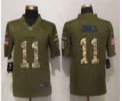 nike nfl jerseys atlanta falcons #11 jones army green[nike Limited Salute To Service]