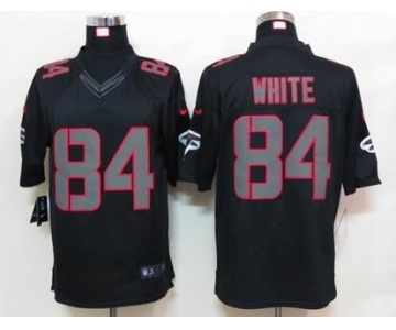 nike nfl jerseys atlanta falcons #84 white black[nike limited]