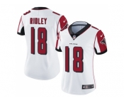 Women Nike Atlanta Falcons #18 Calvin Ridley White Stitched NFL Vapor Untouchable Limited Jersey