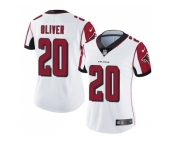 Women Nike Atlanta Falcons #20 Isaiah Oliver White Stitched NFL Vapor Untouchable Limited Jersey