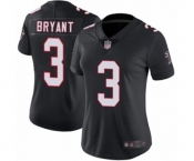 Women's Atlanta Falcons #3 Matt Bryant Black Alternate Vapor Untouchable Limited Player Football Jersey