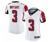 Women's Atlanta Falcons #3 Matt Bryant White Vapor Untouchable Limited Player Football Jersey