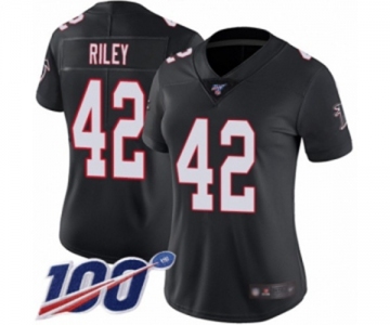 Women's Atlanta Falcons #42 Duke Riley Black Alternate Vapor Untouchable Limited Player 100th Season Football Jersey