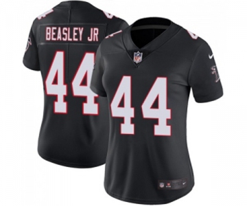 Women's Atlanta Falcons #44 Vic Beasley Black Alternate Vapor Untouchable Limited Player Football Jersey