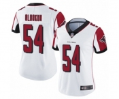 Women's Atlanta Falcons #54 Foye Oluokun White Vapor Untouchable Limited Player Football Jersey