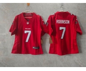 Women's Atlanta Falcons #7 Bijan Robinson Red 2026 New F.U.S.E. Stitched Jersey Women's Atlanta Falcons #7 Bijan Robinson Red 2026 New F.U.S.E. Stitched Jersey