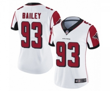 Women's Atlanta Falcons #93 Allen Bailey White Vapor Untouchable Limited Player Football Jersey