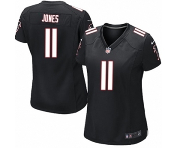 Women's Nike Atlanta Falcons #11 Julio Jones Black Alternate NFL Jersey