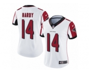 Women's Nike Atlanta Falcons #14 Justin Hardy Vapor Untouchable Limited White NFL Jersey