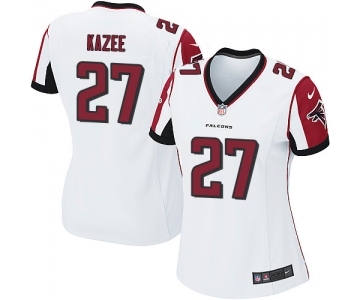 Women's Nike Atlanta Falcons #27 Damontae Kazee Game White NFL Jersey