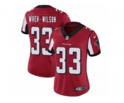 Women's Nike Atlanta Falcons #33 Blidi Wreh-Wilson Red Team Color Vapor Untouchable Limited Player NFL Jersey