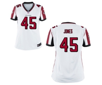 Women's Nike Atlanta Falcons #45 Deion Jones White NFL Jersey