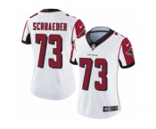 Women's Nike Atlanta Falcons #73 Ryan Schraeder Vapor Untouchable Limited White NFL Jersey