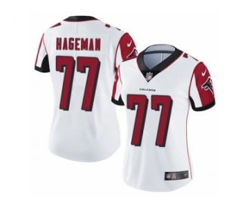 Women's Nike Atlanta Falcons #77 Ra'Shede Hageman Vapor Untouchable Limited White NFL Jersey