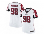 Women's Nike Atlanta Falcons #98 Takkarist McKinley Limited White NFL Jersey