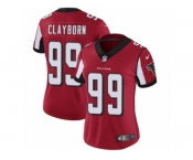 Women's Nike Atlanta Falcons #99 Adrian Clayborn Vapor Untouchable Limited Red Team Color NFL Jersey