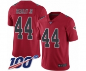Youth Atlanta Falcons #44 Vic Beasley Limited Red Rush Vapor Untouchable 100th Season Football Jersey