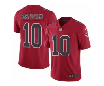 Youth Nike Atlanta Falcons #10 Steve Bartkowski Limited Red Rush NFL Jersey