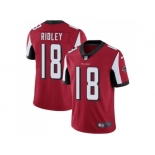 Youth Nike Atlanta Falcons #18 Calvin Ridley Red Team Color Stitched NFL Vapor Untouchable Limited Jersey