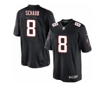 Youth Nike Atlanta Falcons #8 Matt Schaub Limited Black Alternate NFL Jersey