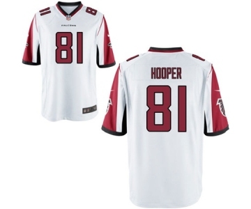 Youth Nike Atlanta Falcons #81 Austin Hooper White NFL Jersey