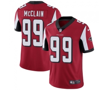 Youth Nike Atlanta Falcons #99 Terrell McClain Red Team Color Vapor Untouchable Limited Player NFL Jersey