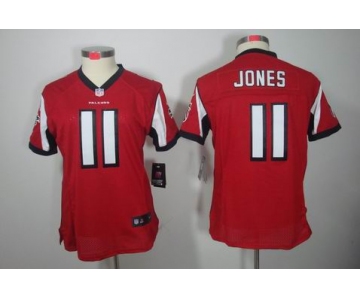 nike youth nfl jerseys atlanta falcons #11 jones red[nike limited]